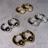 ANON HOOPS SILVER