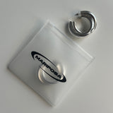 TWIST HOOPS SILVER