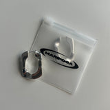 LINK HOOPS SILVER