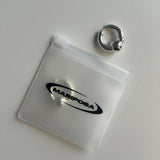 ANON HOOPS SILVER